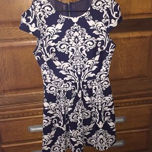 Nice blue and white church dress